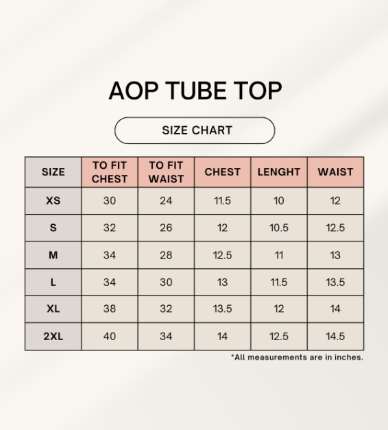 Women's Tube Top