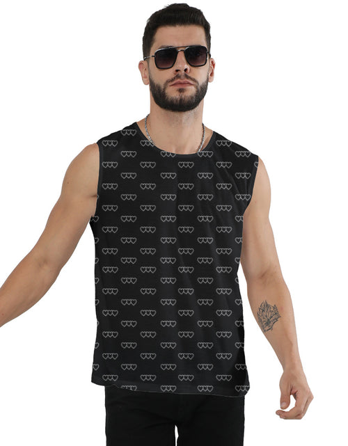 Men's AOP Sleeveless Tee - Soft, Stylish & Comfortable