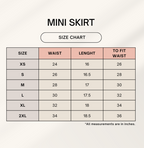Aop Mini Skirt
