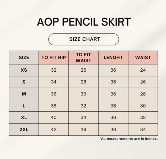 Women's Pencil Skirt