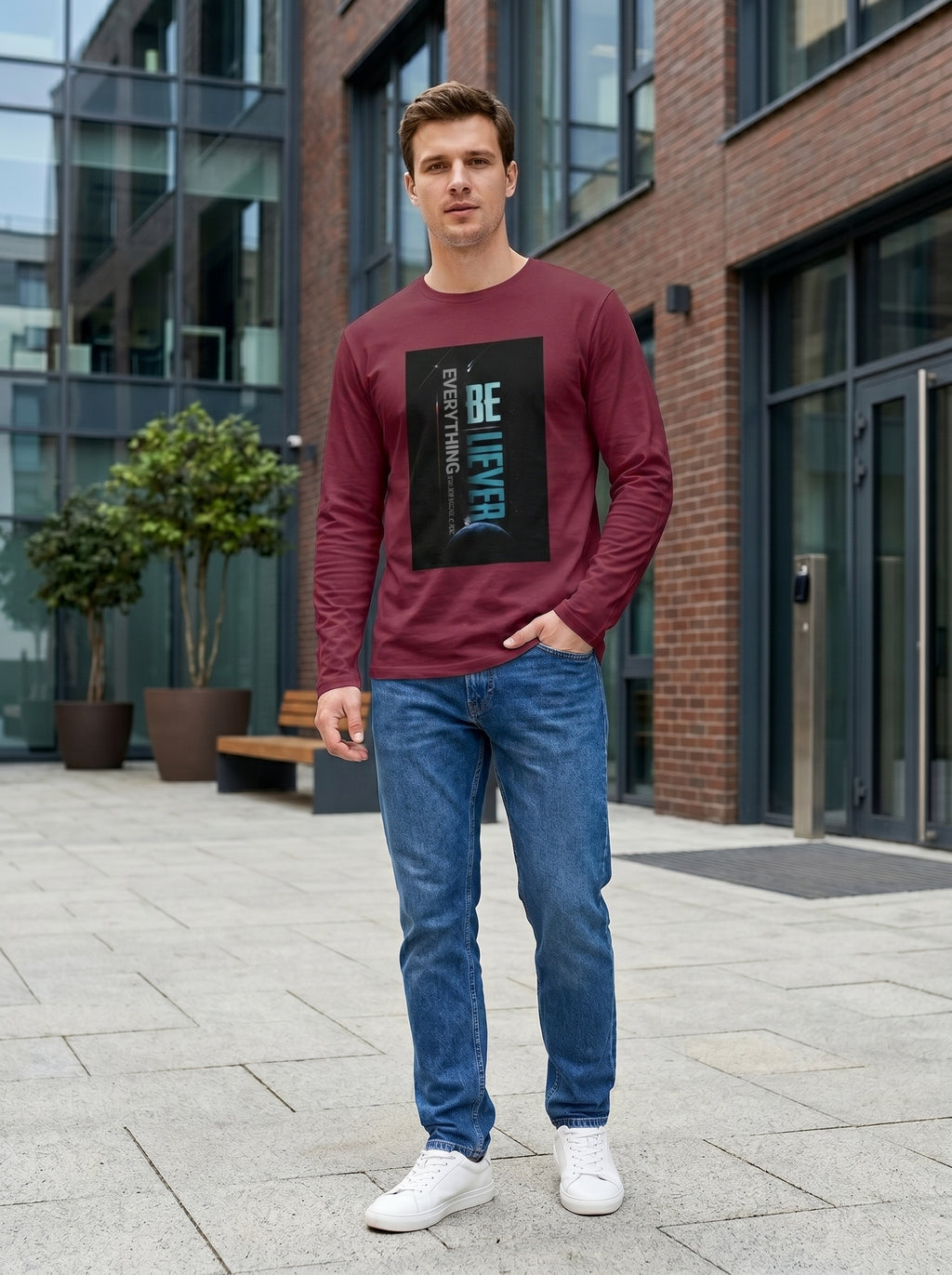 Men's Full Sleeve T-Shirt
